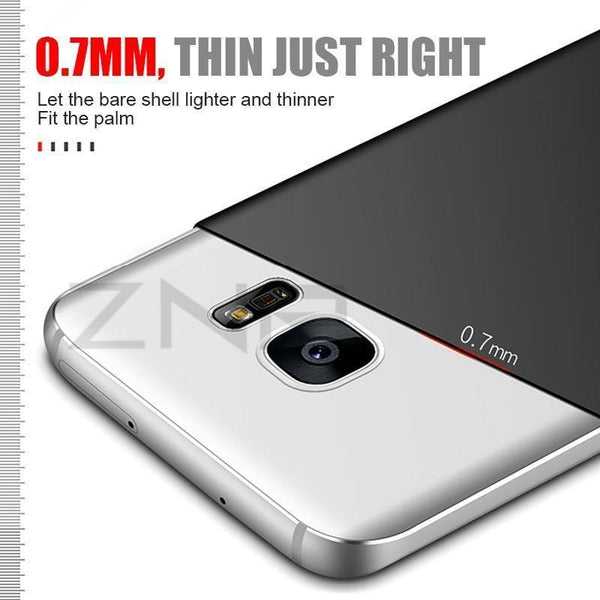 Planet Gates ZNP Slim Hard Phone Case For Samsung Galaxy S8 S9 Plus Note 8 Luxury Ultra Thin Cover Cases For Samsung S7 Edge S6 Edge S8 Case