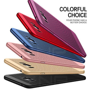 Planet Gates ZNP Ultra Slim Phone Case For Samsung Galaxy S9 S8 S7 Edge Hollow Heat Dissipation Cases Hard PC For Samsung S9 Plus Back Cover