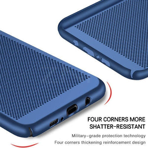 Planet Gates ZNP Ultra Slim Phone Case For Samsung Galaxy S9 S8 S7 Edge Hollow Heat Dissipation Cases Hard PC For Samsung S9 Plus Back Cover