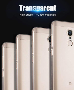Planet Gates ZNP Ultra Thin Soft transparent TPU Case For Xiaomi Redmi Note 4 4X Pro silicone Case Cover For Redmi Note 4X Phone Shell Coque