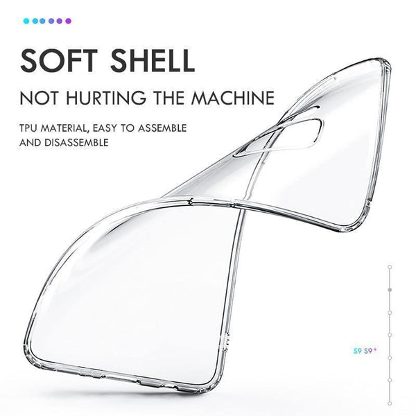Planet Gates ZNP Ultra Thin Transparent Case For Samsung Galaxy S8 S9 Plus S10 Lite S7 Soft TPU Cover For Samsung Note 8 9 S7 Edge Phone Case