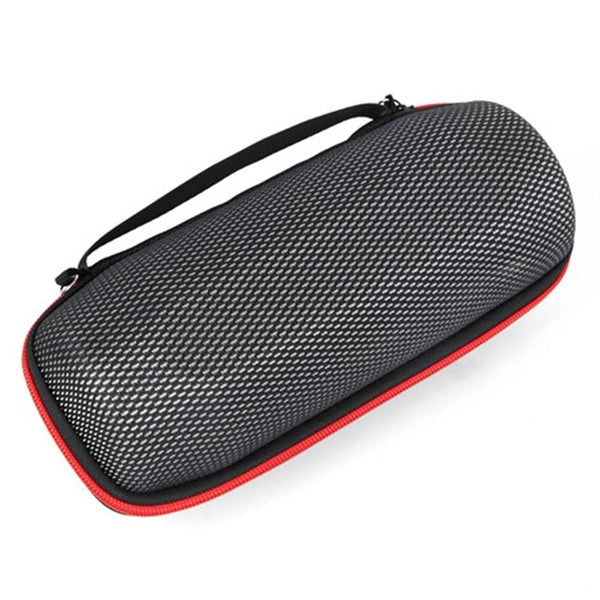 Planet Gates ZOPRORE EVA Hard Carrying Travel Case for JBL Charge 5 Charge5 Waterproof Wireless Bluetooth Speaker (Black+Grid)