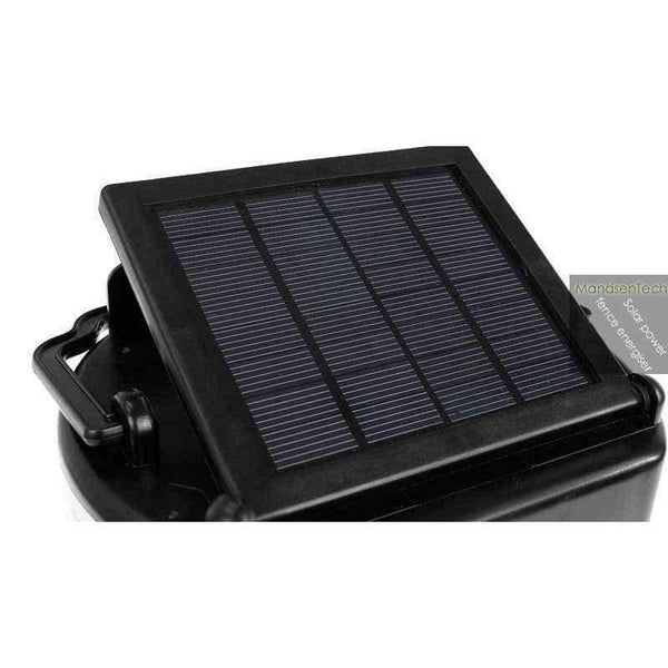 Planet Gates ZORASUN 5KM Solar Electric Fencing Charger Energiser + Adjustable Solar Panel