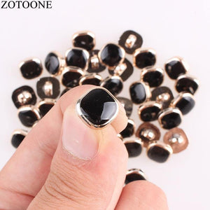 Planet Gates ZOTOONE 100Pcs Diy Handmade Metal Snap Buttons For Clothing Christmas Scrapbooking Noel Accessories Sewing Coats Button Scrabook