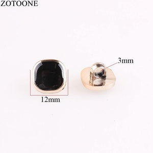 Planet Gates ZOTOONE 100Pcs Diy Handmade Metal Snap Buttons For Clothing Christmas Scrapbooking Noel Accessories Sewing Coats Button Scrabook