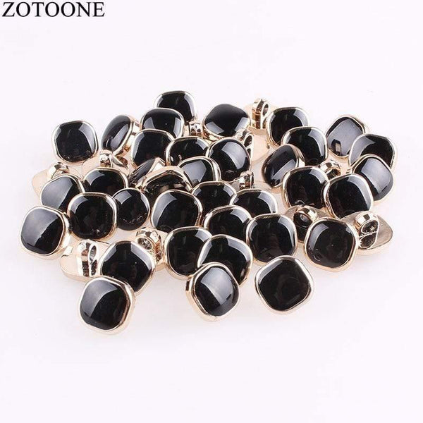 Planet Gates ZOTOONE 100Pcs Diy Handmade Metal Snap Buttons For Clothing Christmas Scrapbooking Noel Accessories Sewing Coats Button Scrabook