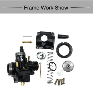 Planet Gates ZSDTRP 17mm 19mm 21mm Dellorto PHBG DS Black Racing Carburetor Carb DIO JOG 50cc 90cc BWS100 for Puch Yamaha Zuma