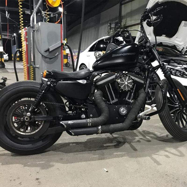 Planet Gates ZSDTRP 5cm*5M 10M 15M Titanium/Black Exhaust Heat Wrap Roll for Motorcycle Fiberglass Heat Shield Tape with Stainless Ties