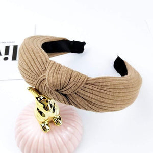 Headband Knot Hair Hoop For Women Simple Cotton Fabric Cross Pearl  Girls Hairband Hair Accessories DSFG05