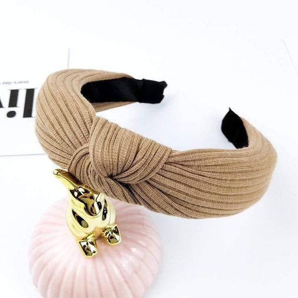 Headband Knot Hair Hoop For Women Simple Cotton Fabric Cross Pearl  Girls Hairband Hair Accessories DSFG05