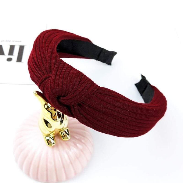 Headband Knot Hair Hoop For Women Simple Cotton Fabric Cross Pearl  Girls Hairband Hair Accessories DSFG05